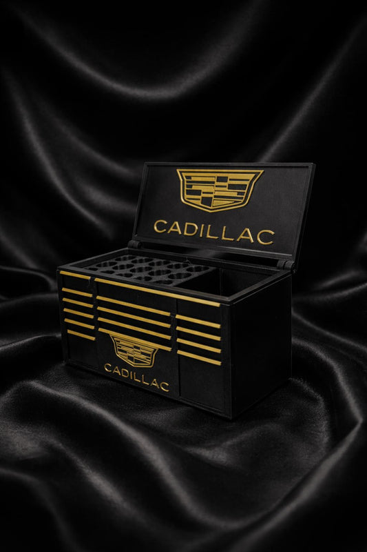 Gulf oil Racing gasoline desk organizer pen holder